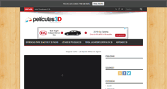 Desktop Screenshot of peliculas3d.net