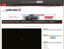 Tablet Screenshot of peliculas3d.net